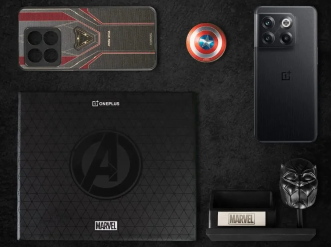 الكشف عن تفاصيل محتويات صندوق هاتف OnePlus 10T Marvel Edition بواسطة ديزني