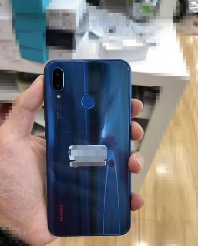 Blue Huawei P20 Lite