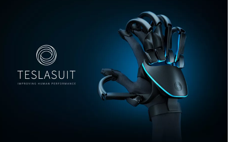 صورة قفازات Teslasuit تتيح لك الشعور بالأشياء الافتراضية #CES2020