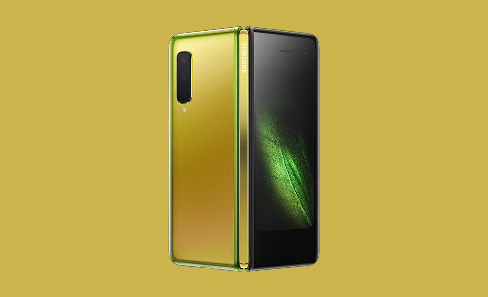 samsung galaxy fold gold