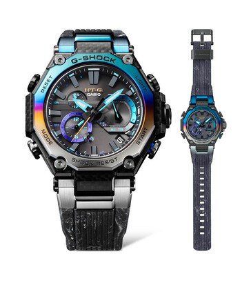 كاسيو تطلق G-SHOCK MTG-B2000YST-1AER “Storm Chaser” بإطار قوس قزح وكربون متعدد الطبقات