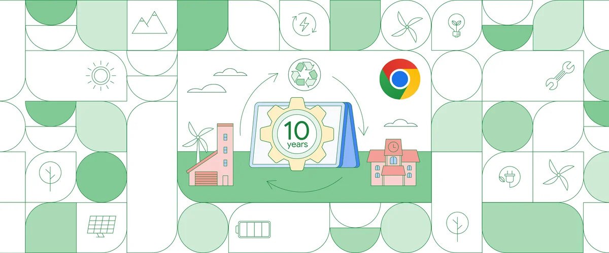 جوجل تقوم بتمديد دعم برامج أجهزة Chromebook إلى 10 سنوات