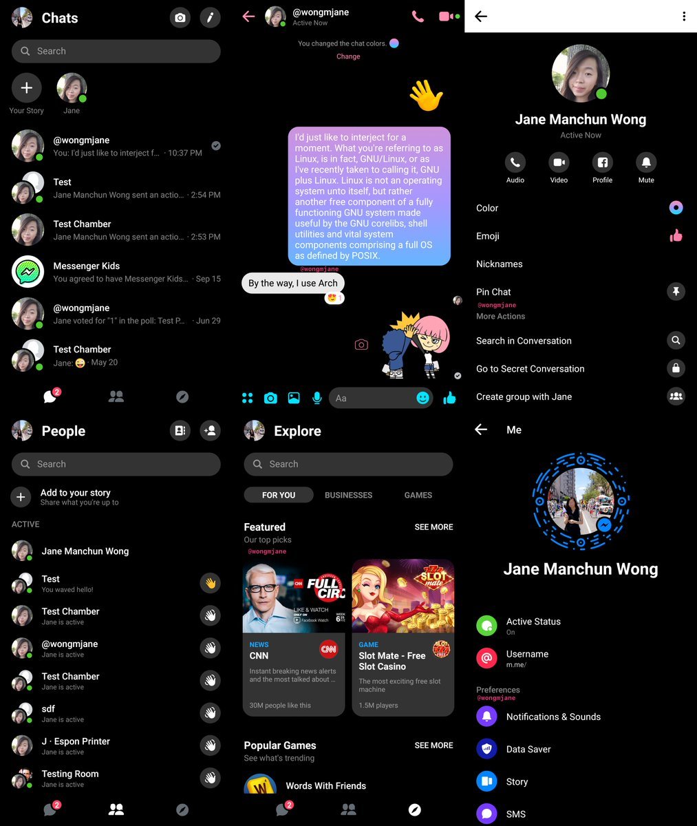 Messenger-Dark-Mode