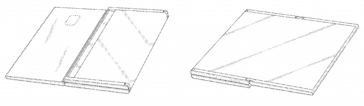 New Samsung patent-dual foldable- display design