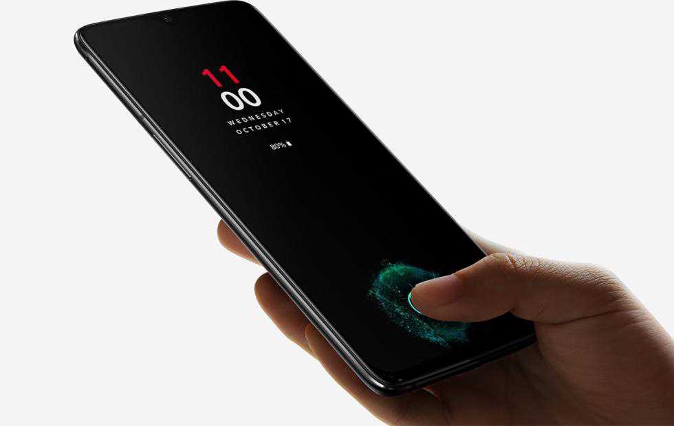 OnePlus 6T-fingerprint sensor