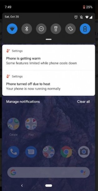 Pixel 3-overheating- while charging