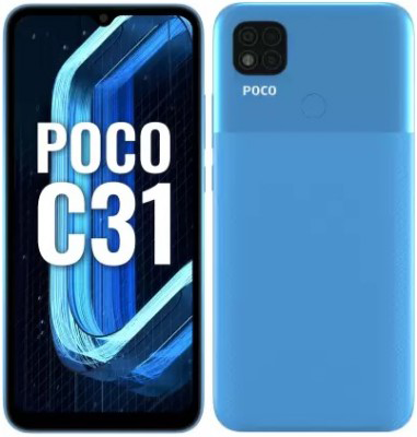 صورة الإعلان عن هاتف Poco C31 بمعالج Helio G35 وبطارية بقدرة 5000 mAh