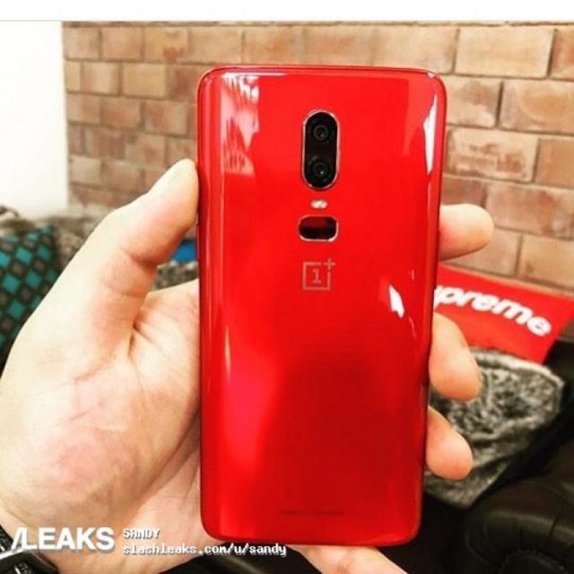 Oneplus تطلق إصدار من هاتف Oneplus 6 بلون Lava Red المميز التقنية بلا حدود 0871