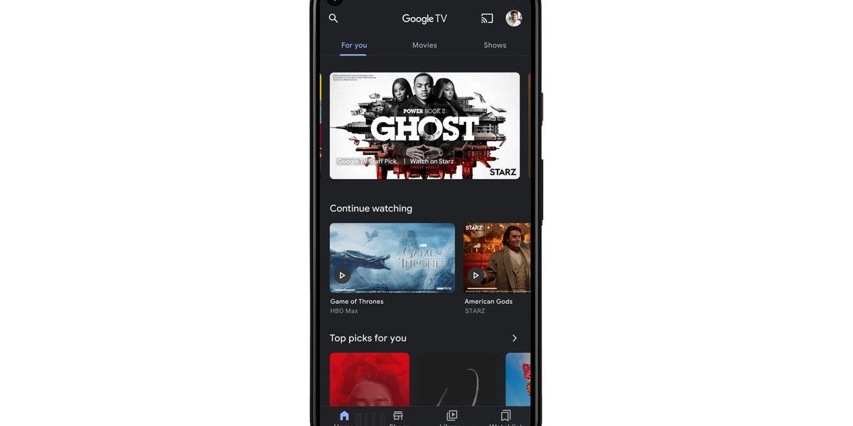 صورة تطبيق Google Play Movies & TV أصبح الآن Google TV